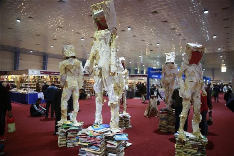 معرض بغداد الدولى للكتاب ينجح فى الصمود أمام 