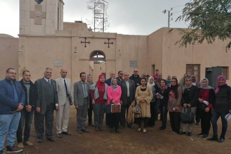 لجنة من وزارة سياحة مصر لإحياء مسار العائلة المقدسة بالشرقية