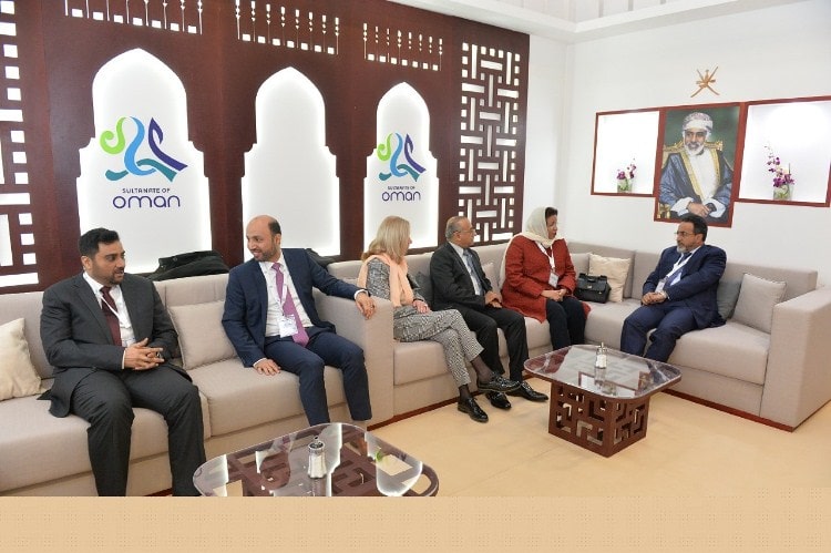 وزير سياحة عمان يفتتح جناح السلطنة فى معرض بورصة السفر العالمي ببرلين