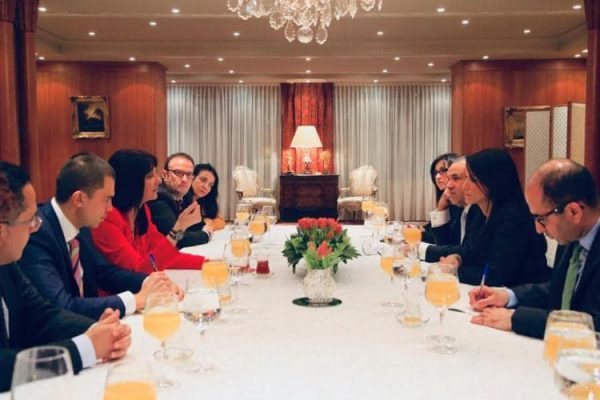 لقاء مهنى بين وزراء سياحة مصر واليونان وقبرص لبحث أفاق التعاون