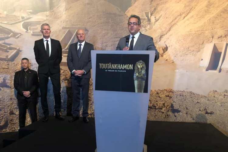 وزير الاثار يدعو الشعب الفرنسى حضور افتتاح المتحف المصرى الكبير 2020