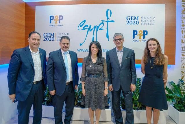 وزيرة سياحة مصر تجتمع بخبراء اكسبيديا للتسويق الالكتروني للترويج للمقصد المصري