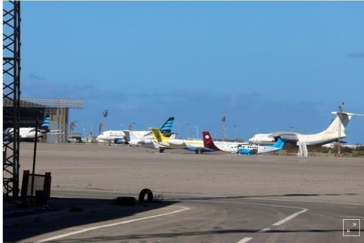 مطار معيتيقة في ليبيا يستأنف نشاطه أمام حركة الملاحة