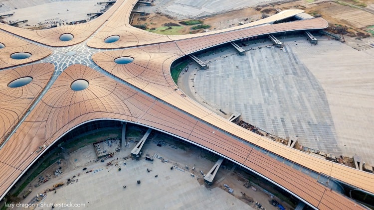 مطار بكين الجديد يستعد لاستقبال 4 رحلات طيران اختباري