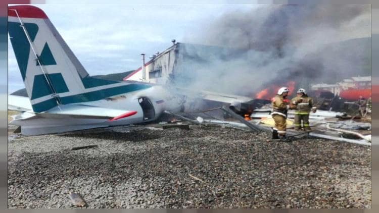 هبوط اضطراري لطائرة ركاب شرقي روسيا يسفر عن مصرع وإصابة 9 أشخاص