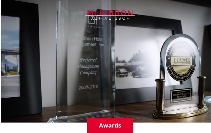 McKibbon Hospitality Wins Five Marriott CFRST Awards