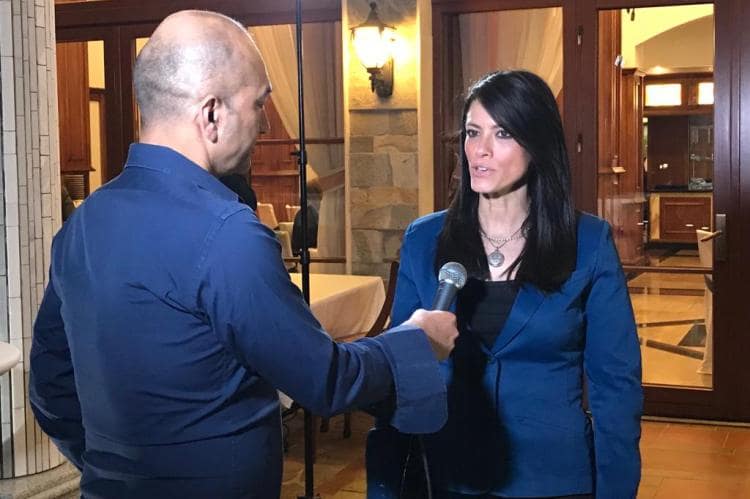 وزيرة سياحة مصر تعقد لقاءين تليفزيونيين مع شبكة BBC على هامش زيارتها لدولة بلغاريا