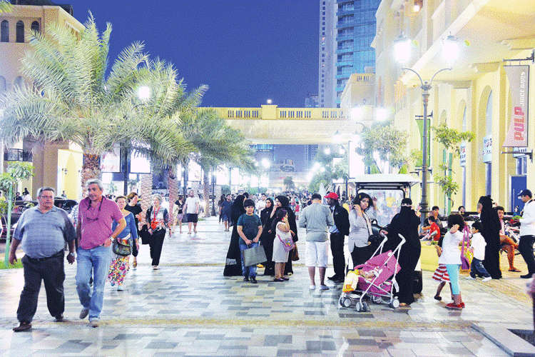 دبي وجهة العائلات الخليجية في العيد