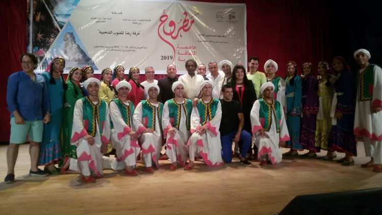 فرقة رضا تحتفل باختيار محافظة مطروح عاصمة للثقافة المصرية