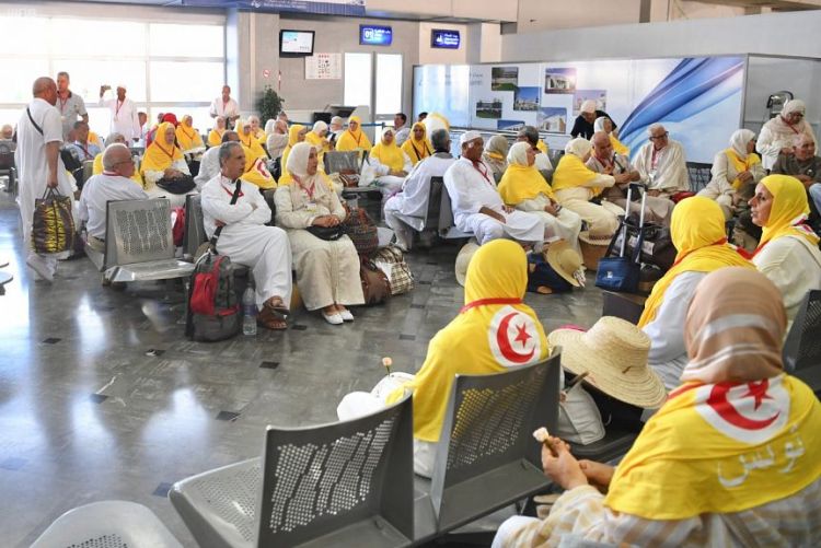 مبادرة طريق مكة تواصل خدمة الحجاج في مطار قرطاج الدولي