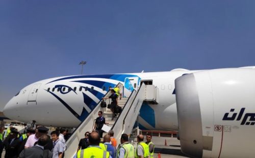 مصر للطيران تتسلم الطائرة السادسة والأخيرة من طراز بوينج Dreamliner وبكين اول وجهاتها