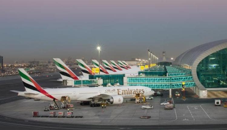 مطارات دبي تستقبل الرحلة الافتتاحية القادمة من مدينة شيان الصينية