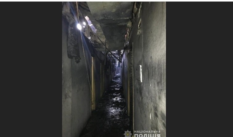 وفاة 8 أشخاص في حريق بفندق في أوكرانيا