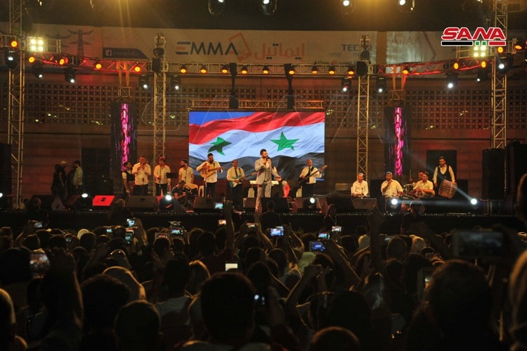 معرض دمشق الدولي يجذب 205 الف زائر في يومه الثالث