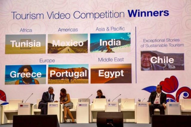 منظمة السياحة العالمية تمنح فيلم حملة سياحة مصر People to People جائزة الأفضل فى الشرق الاوسط