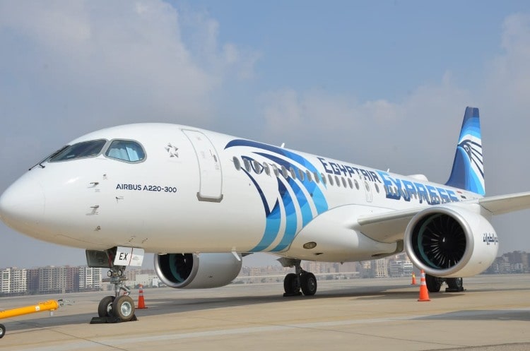 مصرللطيران : توفير خدمات الإنترنت والـ Video Streamingعلى طائرات الشركة الجديدة الآيرباص A220-300