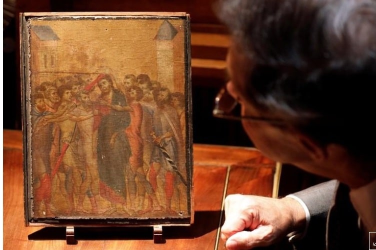  6 ملايين يورو ثمن لوحة إيطالية مفقودة تعود للقرن الثالث عشر قد تباع في مزاد فرنسي