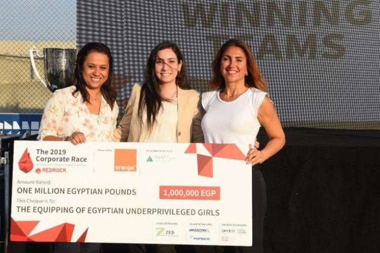 "اورنچ مصر" ترعي "سباق ريد روك العالمية للشركات 2019"