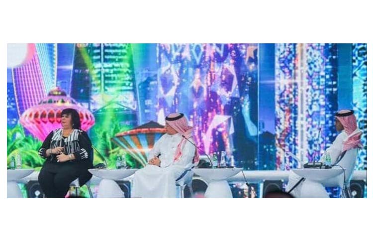 وزيرة الثقافة المصرية تشارك فى مؤتمر الترفيه وبناء الاقتصاد بالسعودية
