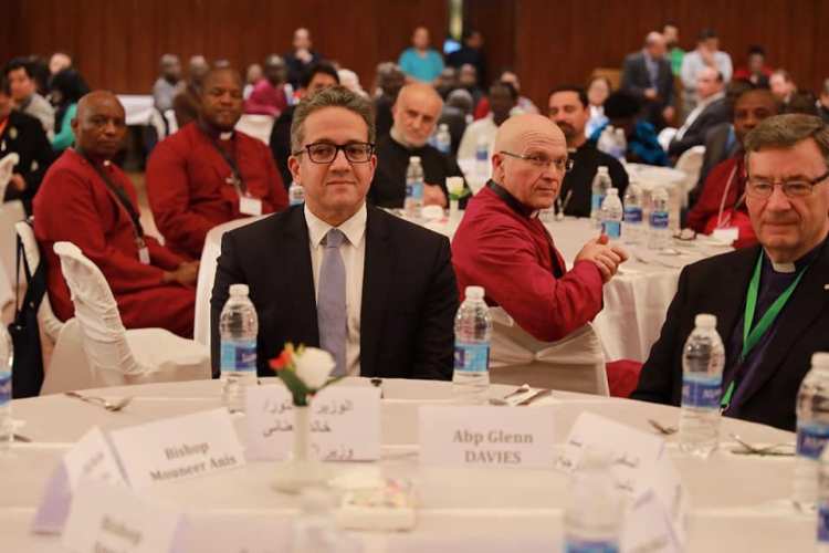 وزير الاثار المصرى يشارك فى مراسم افتتاح مؤتمر مجلس الكنائس الأسقفية لجنوب الكرة الأرضية