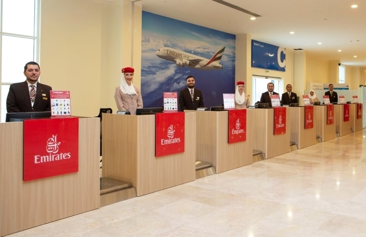 طيران الإمارات تفتتح أول محطة لإنهاء إجراءات سفر ركاب الرحلات البحرية