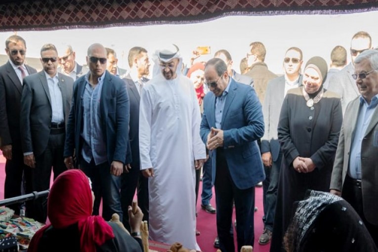 الرئيس عبدالفتاح السيسي و محمد بن زايد يشهدان إنطلاق فعاليات مهرجان شرم الشيخ التراثي