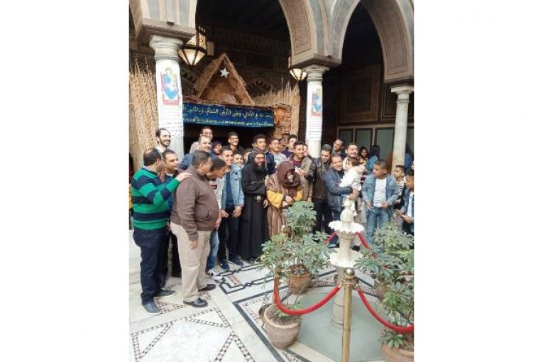 سياحة مصر تشارك الاخوة المسيحيين الاحتفال بعيد الميلاد المجيد