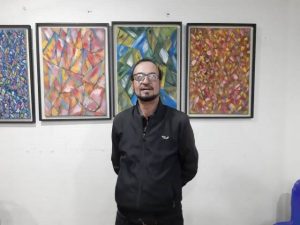إشعاعات لونية" معرض فردي للفنان عبد اللطيف صبراني بالدار البيضاء