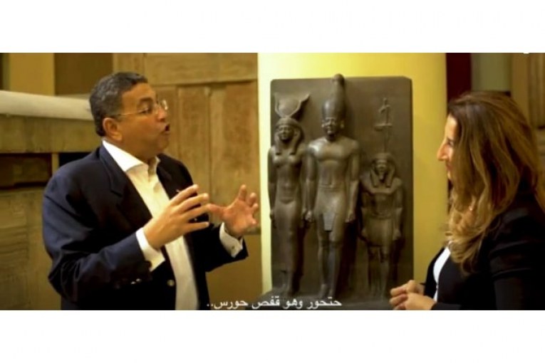 The Egyptian Ministry of Tourism and Antiquities advises stay home and Enjoy guided video tours for the Triad of Menkaure