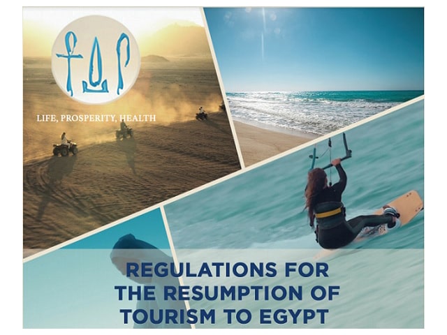 Know the Regulation for The resumption of tourism to Egypt.. an official digital booklet