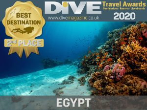 المقصد السياحي المصري يفوز بالمركز الثاني كأفضل وجهة لسياحة الغوص في العالم لعام 2020