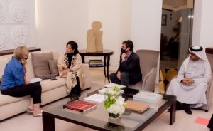 مرشحة البحرين الشيخة مي آل خليفة لمنصب أمين منظمة السياحة العالمية تلتقي وفداً من الصحافة العالمية
