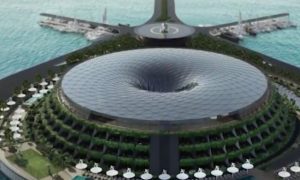قطر تخطط لبناء فندق عائم يدور حول نفسه ويولد الكهرباء ذاتيًا