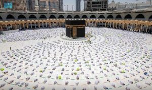 تفوج 1.5 مليون معتمر ومصل خلال العشر الأول من شهر رمضان المبارك بالمسجد الحرام