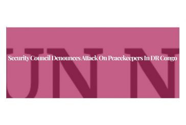 Security Council denounces attack on peacekeepers in DR Congo