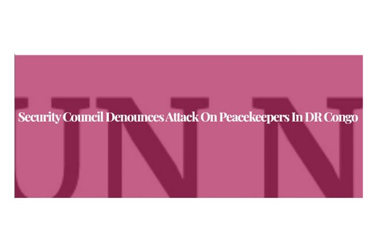 Security Council denounces attack on peacekeepers in DR Congo
