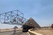 نجاح التجربة الأولي لنقل مركب خوفو  للمتحف المصري الكبرى