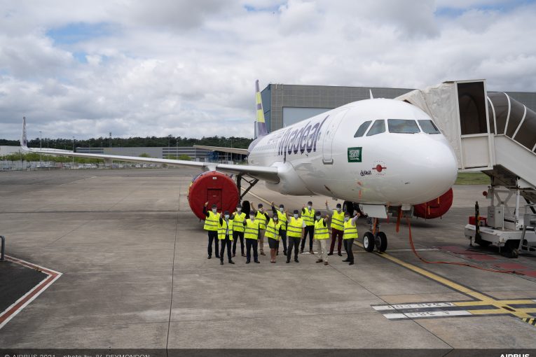 إيرباص تحتفل بتقديمها خدمات (FHS) للطائرة رقم ألف مع "طيران أديل"