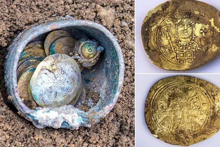 اكتشاف مسكوكات نقدية من العهد الساساني في غرب ايران