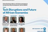 Prime Business Africa Picks Futterwave Co-founder, Aboyeji, Global Experts For Talk On Tech Disruptions