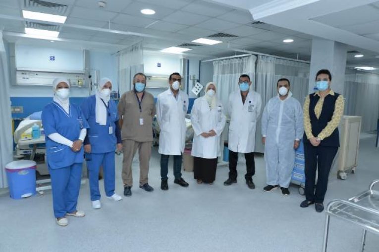 تجديد وحدة الرعاية المركزية بمستشفى مصر للطيران