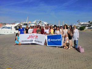 جويس للسياحة تستضيف وفد شركات سياحة روسية بالغردقة