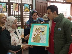 متحف جاير آندرسون يفتتح معرض فن تشكيلي لذوي الهمم