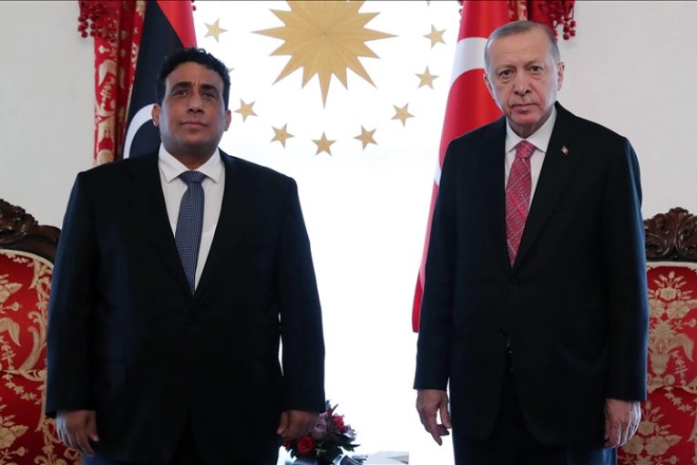 الرئيس الليبي محمد المنفي في تركيا لتعزيز العلاقات الثنائية بين البلدين