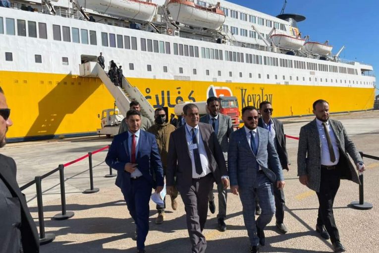 وزير المواصلات يدشن خط الرحلات البحرية السياحية بين ليبيا و تركيا