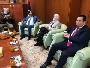وزير المواصلات الليبي يستقبل سفير مالطا و إعادة الرحلات الجوية بين البلدين قريبا