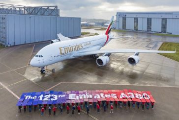 طيران الإمارات تُكمل أسطولها A380 باستلام الطائرة 123