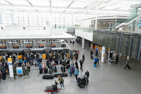 In 2021 Passengers numbers at Munich Airport rise by more than twelve percent to roughly 12.5 million despite COVID-19 pandemic