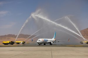فلاي دبي تدشن أولي رحلاتها الى مدينة العلا السعودية