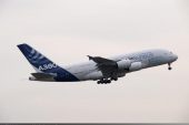 إيرباص تُجري أول رحلة باستخدام طائرة A380 تعمل بوقود الطيران المستدام بنسبة 100٪